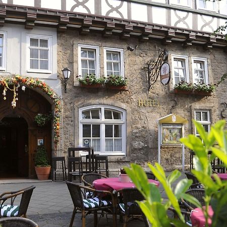 Brauhaus Zum Loewen Hotel Muhlhausen Bagian luar foto