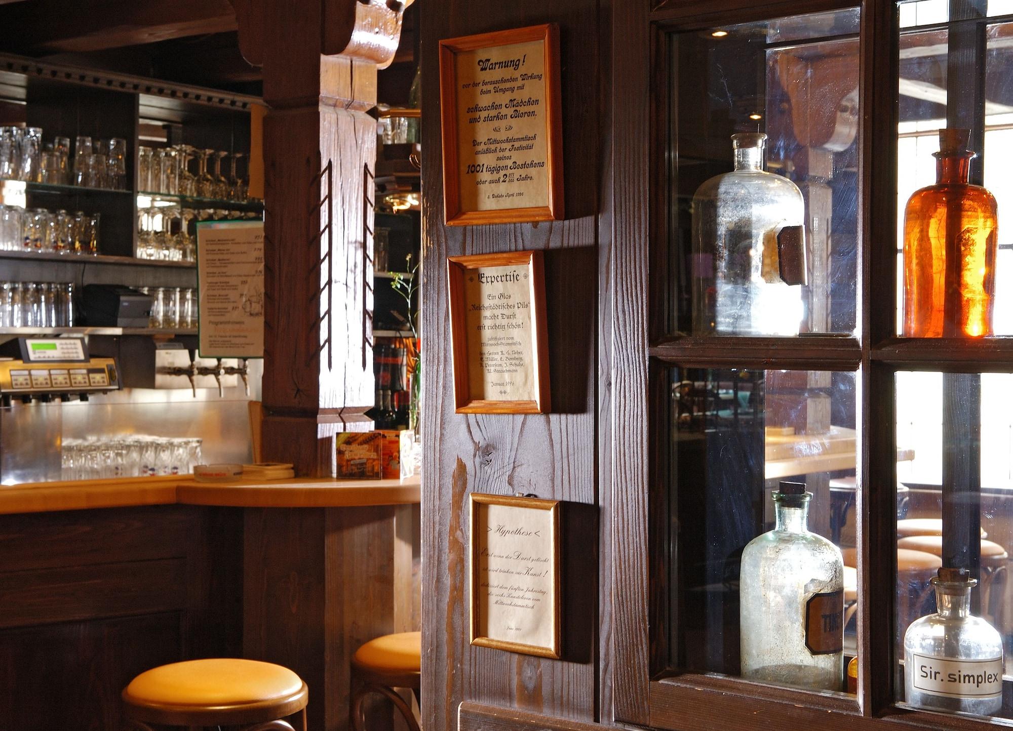 Brauhaus Zum Loewen Hotel Muhlhausen Bagian luar foto