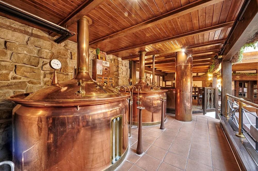 Brauhaus Zum Loewen Hotel Muhlhausen Bagian luar foto